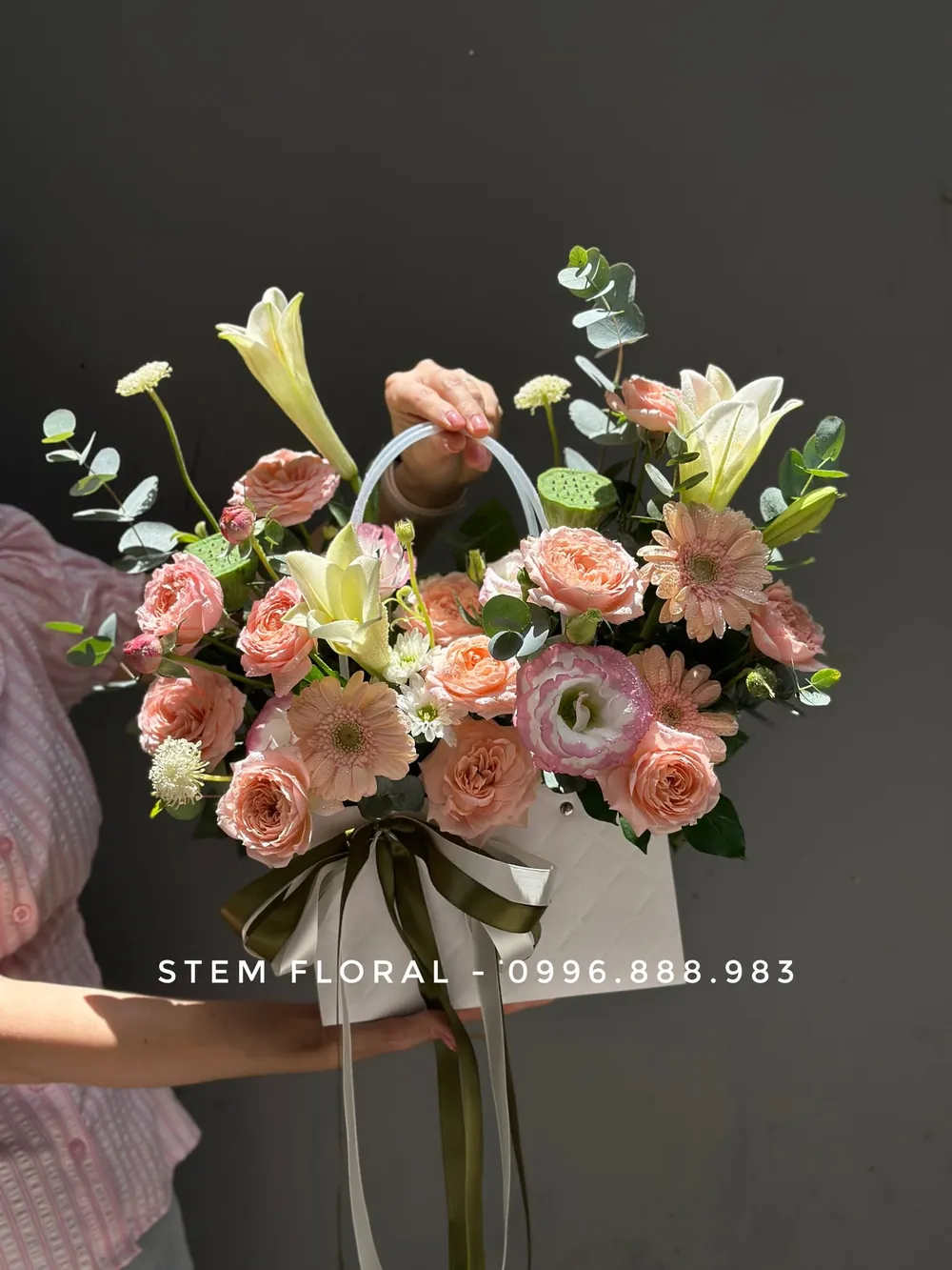 Vườn hoa sắc đào — góc chụp 3