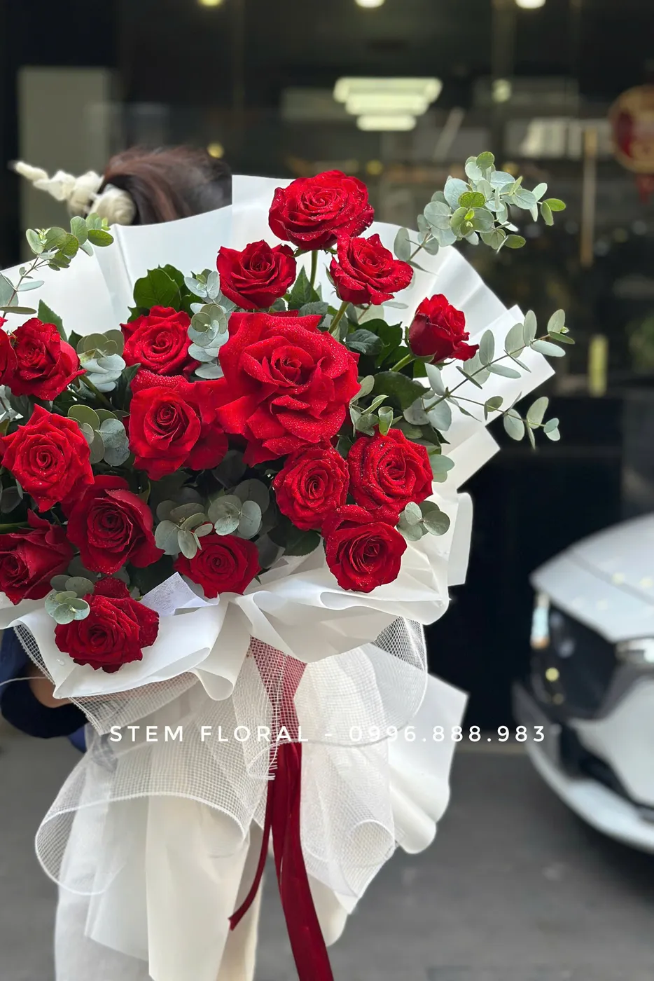 Hồng đỏ yêu thương — góc chụp 3
